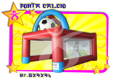 PORTA CALCIO GONFIABILE