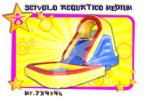 SCIVOLO ACQUATICO MEDIUM