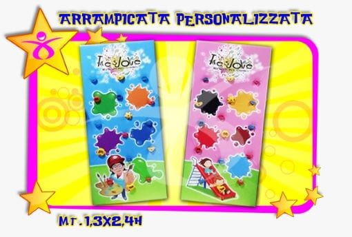 ARRAMPICATA PERSONALIZZATA