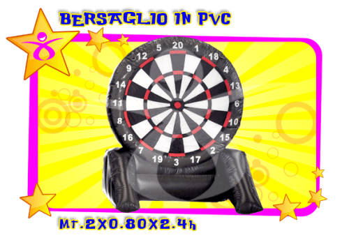 BERSAGLIO GONFIABILE IN PVC