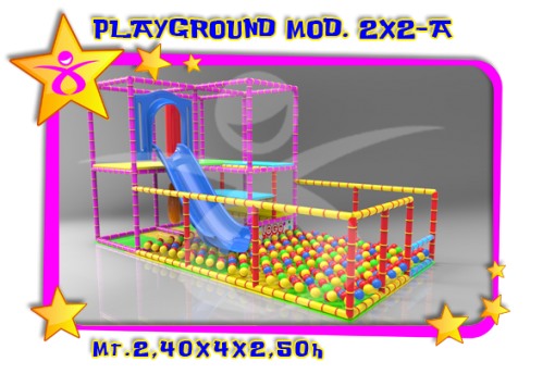 Vendita giostre e strutture playground per interni ed esterni in Campania