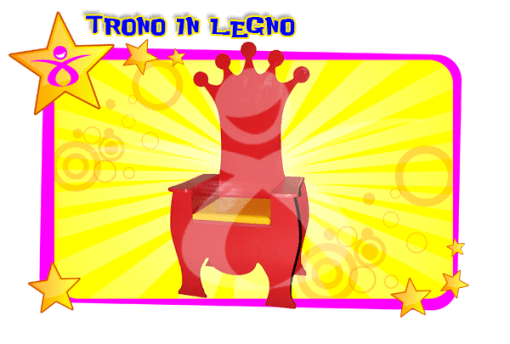 TRONO IN LEGNO