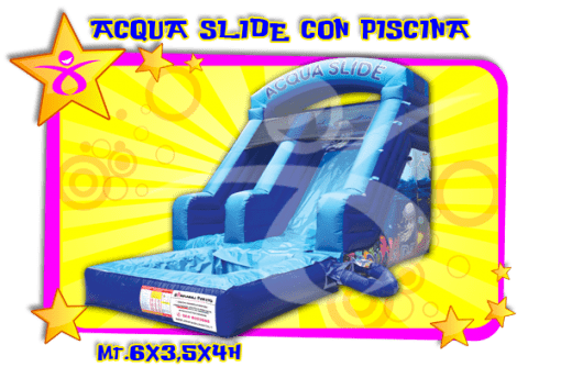 ACQUA SLIDE CON PISCINA