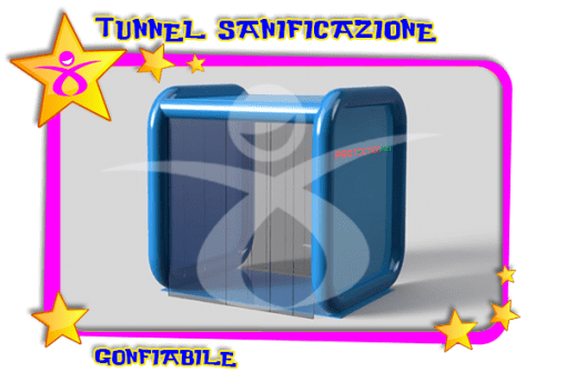 TUNNEL PER SANIFICAZIONE GONFIABILE